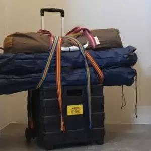 ( )고리 납작 탄성끈 2m 여행용캐리어고정벨트 자전거고정끈 자전거고무밧줄