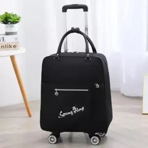 (색상 블랙)블랙 바퀴달린 캐리어 백팩 여행용 골프캐리어 카트백