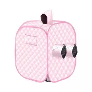 가정용사우나 개인 이동식 휴대용 A. 1인용 핑크