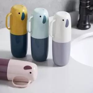 어린이집 휴대용 칫솔통 여행용 코끼리 칫솔케이스