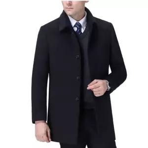 남자코트 남성 코트 반코트 블랙 피코트 남자 영국아울렛