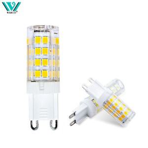 2-10pcs  밝은 G9 LED 램프 AC220V 3W 7W 9W 세라믹 SMD2835 전구 차가운 흰색 스포트라이트 할로겐 빛 교