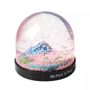 삿포로스노우볼 벚꽃 일본 장식 크리스탈 미니 후지산