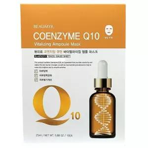 [하프클럽/]한 장으로 얼굴에 생기충전 코엔자임 마스크팩 10입