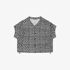 [베스띠벨리]패턴블라우스BLBAH7401BKP