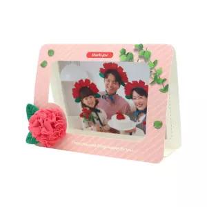가정의달 감사전달활동 클레이 카네이션 포토액자만들기 (2개입) 10개 교구