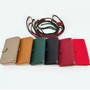 여성지갑 장지갑 가죽 핸들 지퍼 카드수납 크로스백