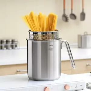 [이푸른]한국도자기리빙 리한 본 스텐 파스타팟 국수냄비 16cm