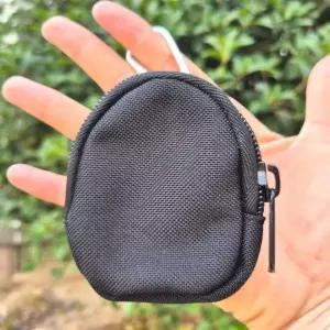 미니 파우치 카라비너 케이스 허리가방 블랙