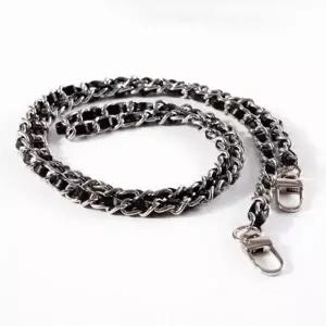 EA 가죽 체인 스트랩 리폼 크로스백 여성용 미니 가방