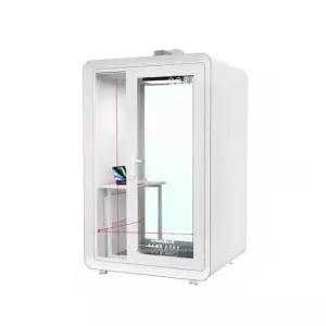 피아노방음부스 가정용 방음부스 아파트 악기 연습 피아노 G. 화이트 130x120x220