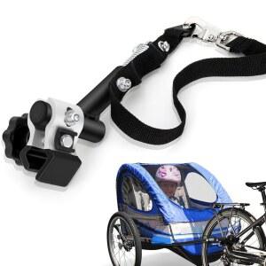 자전거 트레일러 히치 반려동물 화물용 액슬 어댑터 부착 커넥터