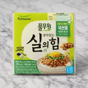 풀무원 국산콩 와사비 살아있는 실의 힘 생나또 10팩 (2묶음x5개)