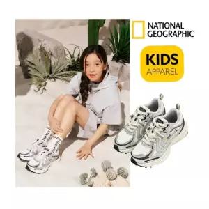 [매장정품] [내셔널지오그래픽키즈] K245KSN015 컨투어 제로 실버 초등학생 남여공용 운동화