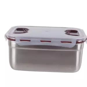 스텐 핸디형 김치통 깔끔한 밀폐용기 9L 1p