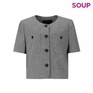 논칼라 투포켓 여름 재킷 (OZ5JKQ6)