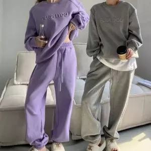 겨울 여성 트레이닝복 기모 세트