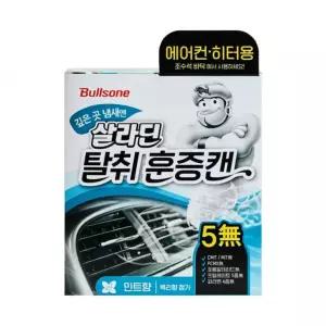 매직크린 불스원 에어컨 항균캔 (민트) 차량 탈취제