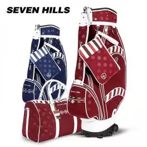 세븐힐스 골프백 세트 여성용 바퀴형 캐디백세트 NR002