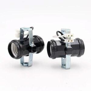 E26 E27 더블 램프 홀더 2/3/4/5 베이스 설비 빈티지 라이트 소켓 전구 펜던트