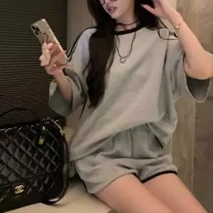 트레이닝 세트 여성 반팔 반바지 운동복