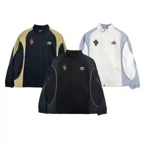 엄브로 HBL 네오 브릿 컬러블럭 스탠넥 바람막이 자켓 UR121CJK22