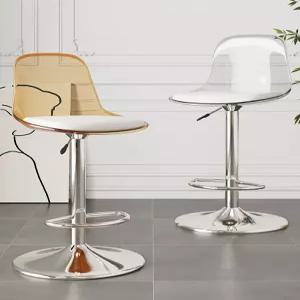 아크릴 바의자 프레임 홈바 미니멀 리프팅 철제 바테이블