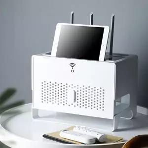 셋탑박스정리함 와이파이 셋탑박스 정리함 멀티탭 선정리 트레이