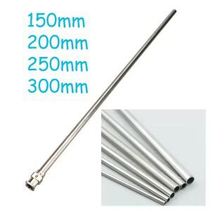 10개입 150mm 200mm 스테인리스 스틸  롱 니들 산업용 풀 메탈 글루 디스펜싱 블런트 팁