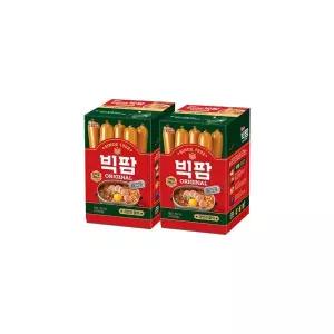 롯데햄 빅팜 오리지널 600g(60gx10ea) 2개 소시지 군대 PX 간식 954252