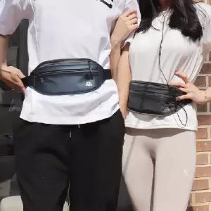 P718 힙색 슬링백 방수 허리가방 여행 등산 조깅