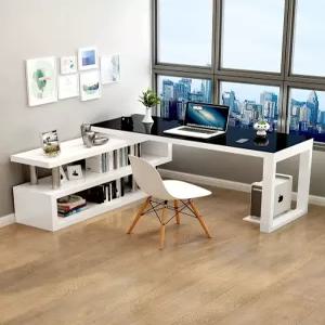 자책상 자 코너 컴퓨터 원룸 공간활용 기억 데스크 서재