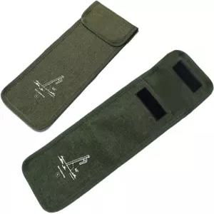 드라크라 2팩 텐트 스테이킹 백 캠핑 스파이크 페그 보관소 슬리브 홀더 보호 파우치 포켓 8인치-12인치