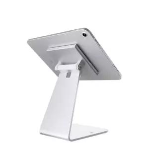 태블릿 도난방지 거치대 메뉴판 은색 디스플레이 실버