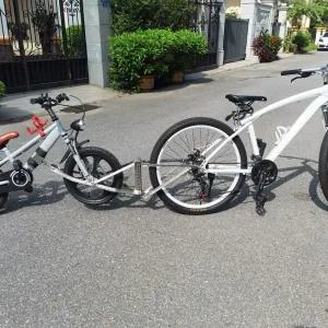 자전거 연결 트레일러 장치 장비 바구니 스포츠 라이딩 웨건 견인