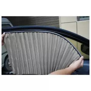 자석 카커튼 차량용 햇빛가리개 4p세트(실버)