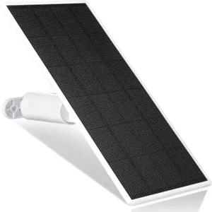 와서스타인 태양광 패널 구글 네스트 캠 실외 또는 실내용 충전기 배터리 - 2.5W 발전 네스트용 카메라