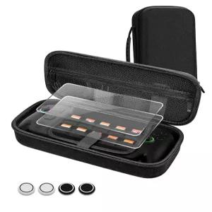 ROG Xbox Allie X 2025용 도크텍 휴대용 케이스 화면 보호기 2개 엄지 그립 캡 4개 SD 카드 슬롯 10개