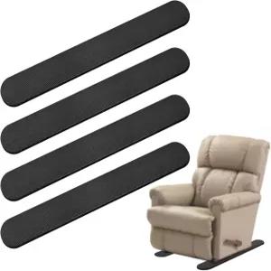 하드우드 바닥 및 기타 유형의 바닥을 위한 4개의 PCS 30인치 논슬립 가구 레일 패드 리클라이너 소파 의자