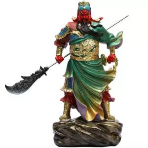 관우 피규어 관우상 인형 돈복 굿즈 장식품 재물운 행운 재물복 조각 장비 삼국지 인테리어