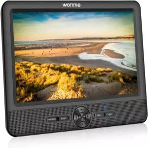 W-3015 모델용 WONNIE 10인치 싱글 휴대용 DVD 플레이어(단일 화면만 제공 액세서리 미포함)