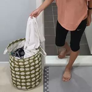 인형정리함 패브릭 린넨 바스켓 장난감정리함 고슴도치