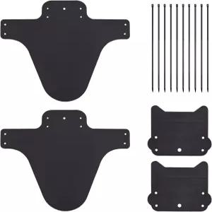 블링킹덤 2pcs 산악 자전거 펜더 앞뒤 호환 머드가드 26인치 27.5인치 29인치 플러스 사이즈 및 뚱뚱한