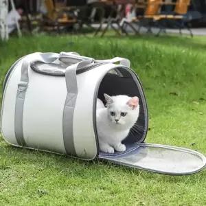 (옵션 옵션/단일상품)고양이 이동장 반려동물 강아지 토끼 슬링백 휴대용 켄넬 가방