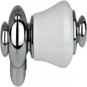 킹스턴 브라스 KBH1601PL 도자기 레버 핸들 광택 크롬