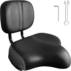 남녀용 등받이가 있는 오버사이즈 편안한 인체공학적 자전거 시트 세발자전거 시내 통근 전기 자전거를