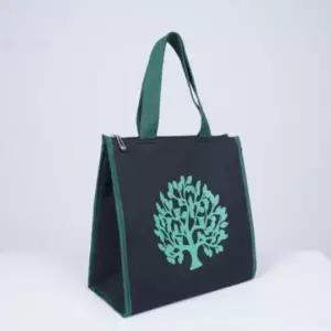 (색상1 블랙)대형 럭키 트리 돈꽃 나무 보온 보냉 쿨링 아이스 가방