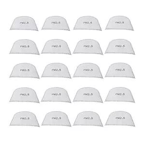 반시안 슈퍼 프로텍티브 페이스 쉴드 김서림 방지 마스크 클리어 플라스틱 마스크(20pcs-pm 필터)