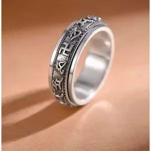 육자진언 반지 소원성취 염주 불교 액막이 행운 커플 재물운 불경