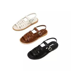 매장정품[브랜드명]JILL BY JILLSTUART 질바이질스튜어트 [츄비] 소가죽 메쉬 샌들 - 3colorsJLSO6E603BK J